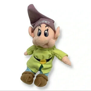 Walt Disney World Dopey Stuffed Plush Toy. Dopey of the Seven Dwarfs Snow White